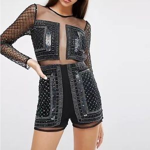 ERAS TOUR FIT ASOS Sequin Romper/Playsuit
